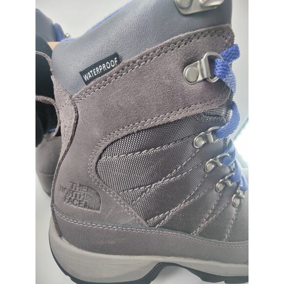 Gray North Face Waterproof boots sz 7 - Picture 8 of 8